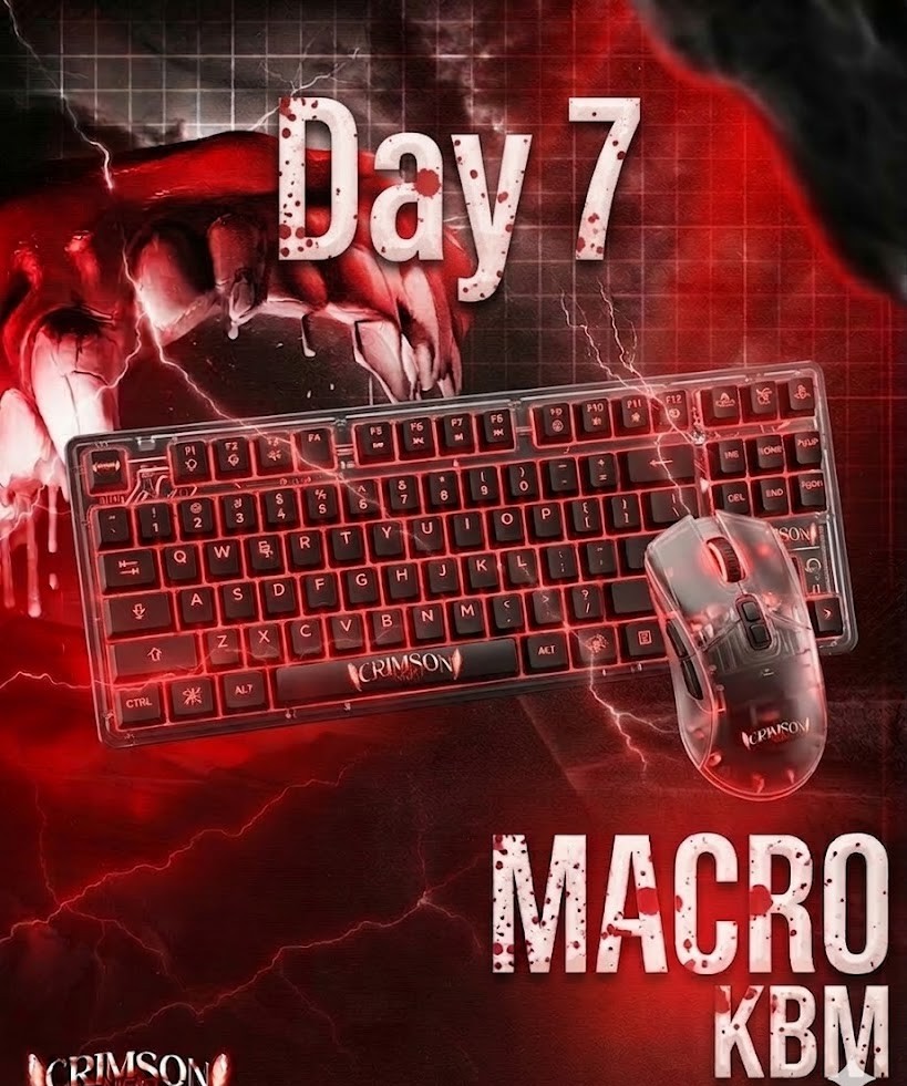 Macro kbm  7 day/ ماكرو ماوس وكيبورد 7 ايام