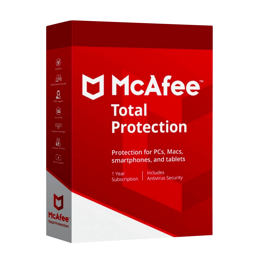 MCAFEE TOTAL PROTECTION 2024  لمدة6 شهور واكثر