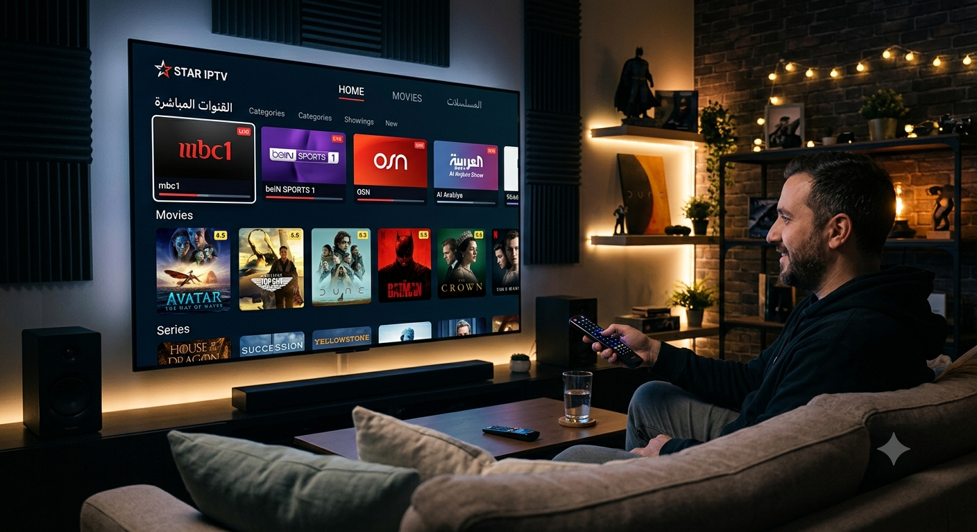 اشتراك IPTV 4K  المدة (شهر )