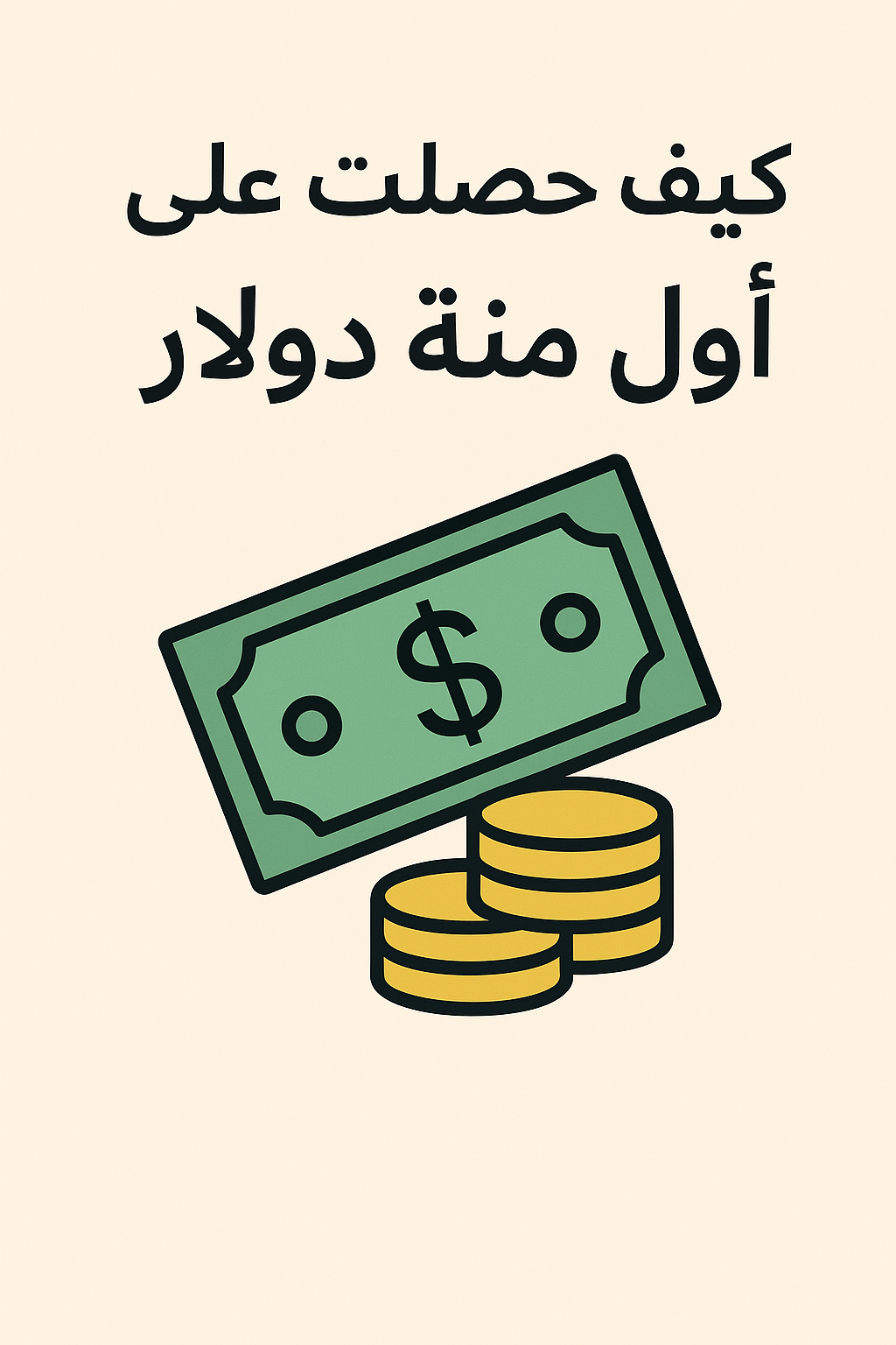 كيف حصلت على اول مئة دولار