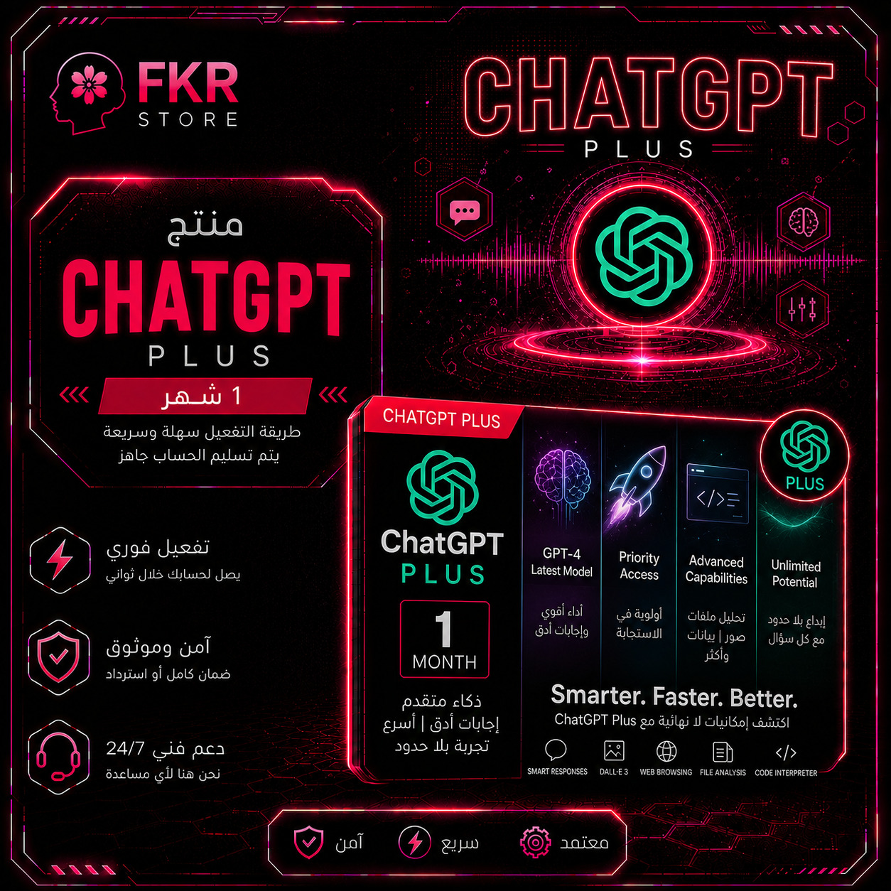 ChatGPT Plus (شهر)