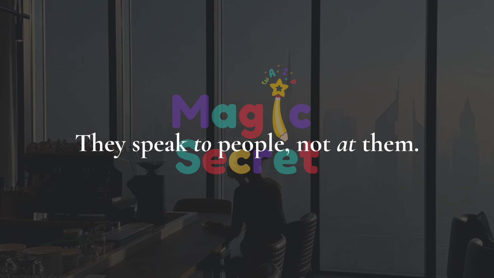 عرض باوربوينت عن الكاريزما باللغة الإنجليزية