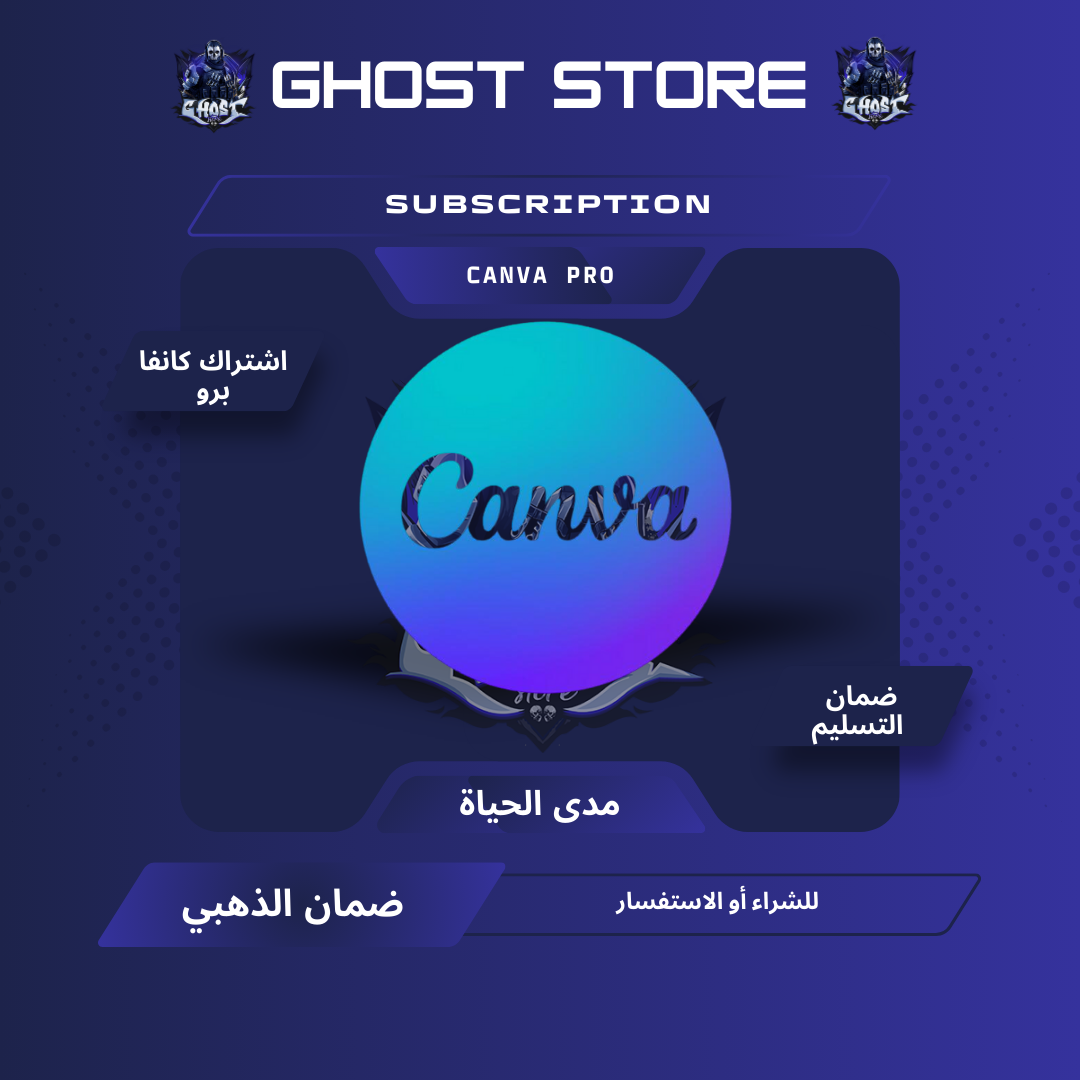 اشتراك كانفا برو مدى الحياة Canva Pro