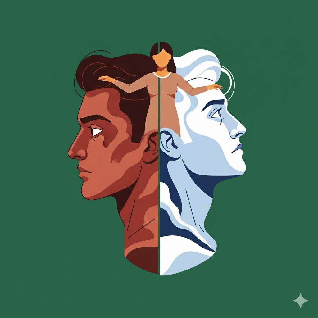 الرجل بين الغريزة والروح ⚡️