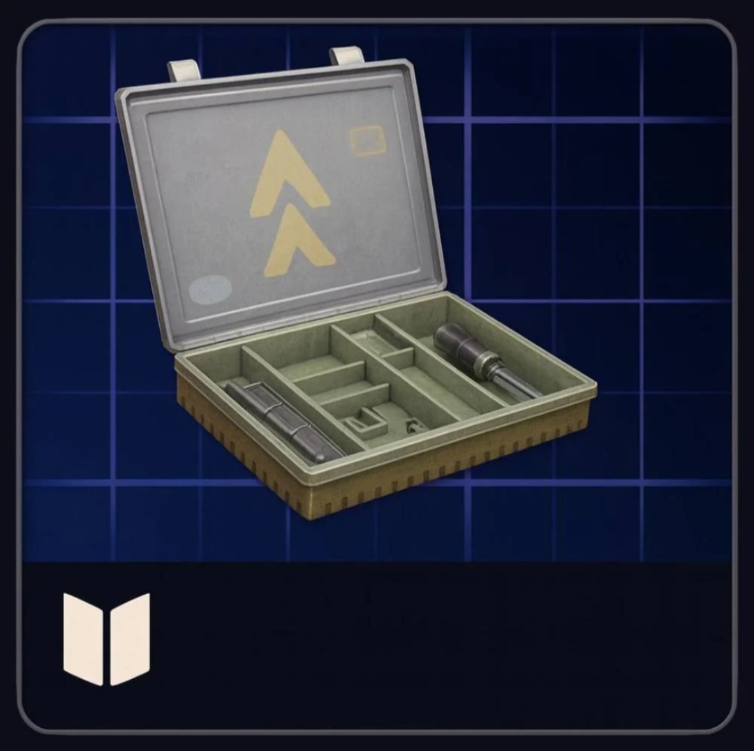 Light gun parts blueprint