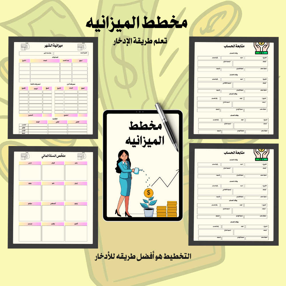 مخطط الميزانيه