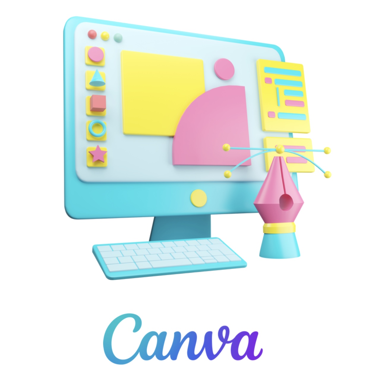 تصميم اعلان بكانفا