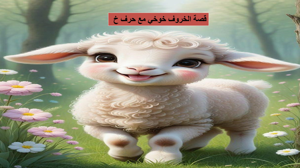 قصة الخروف خوخي مع حرف الخاء