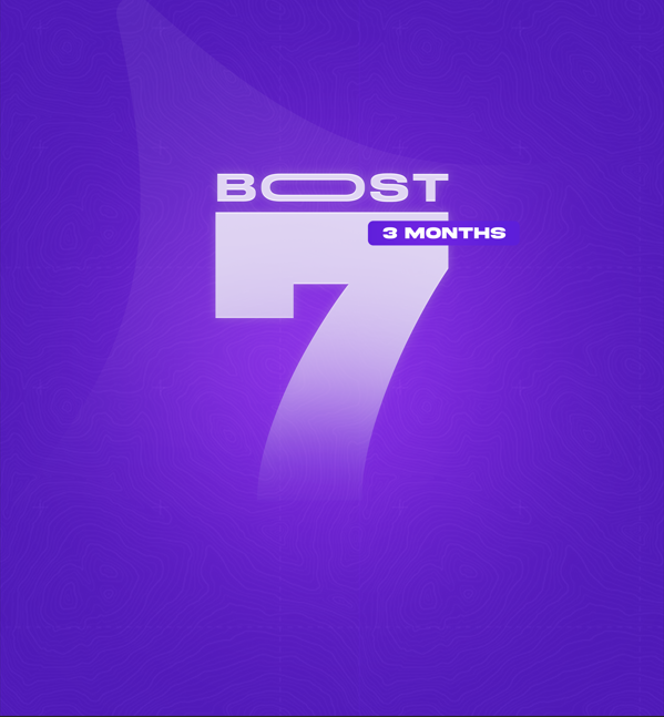 7 بـوسـت دسـكـورد - 3 شهور