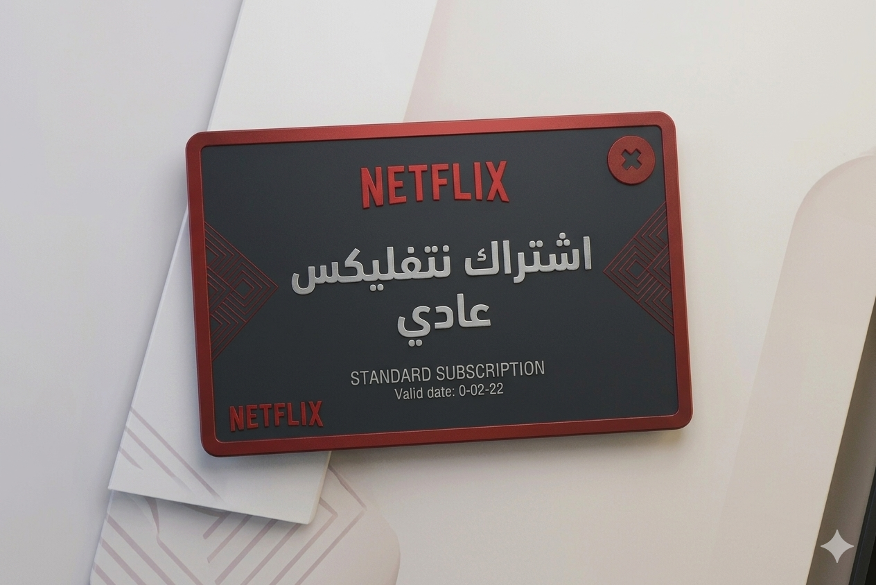 اشتراك نتفلكس شهر ملف خاص