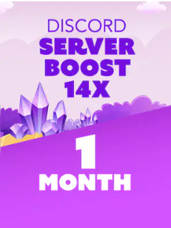 14X BOOSTS 1 MONTH