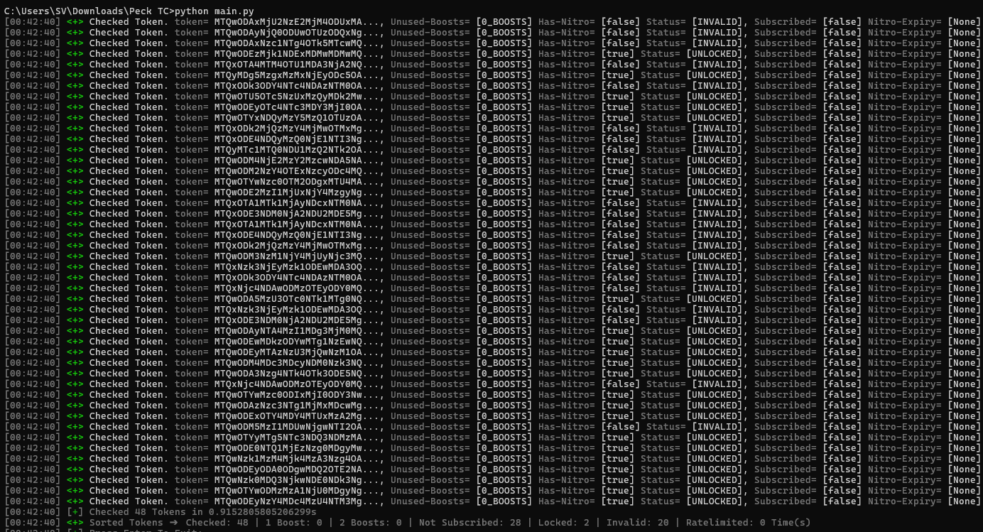 توكن شيكر الإصدار الثاني (اداة فحص التوكنات) (سورس)