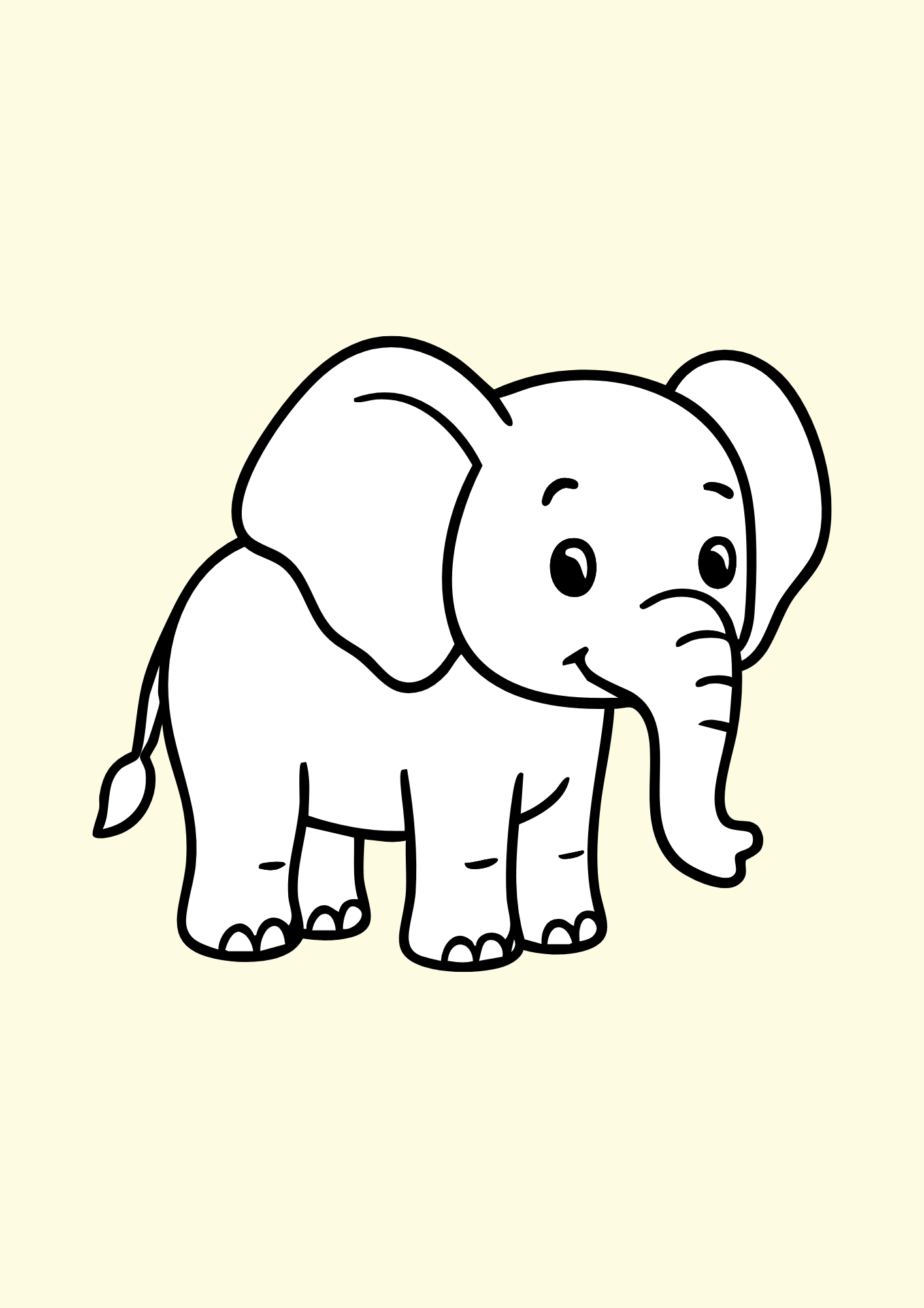 Safari Animals Coloring Book – 30 Pages