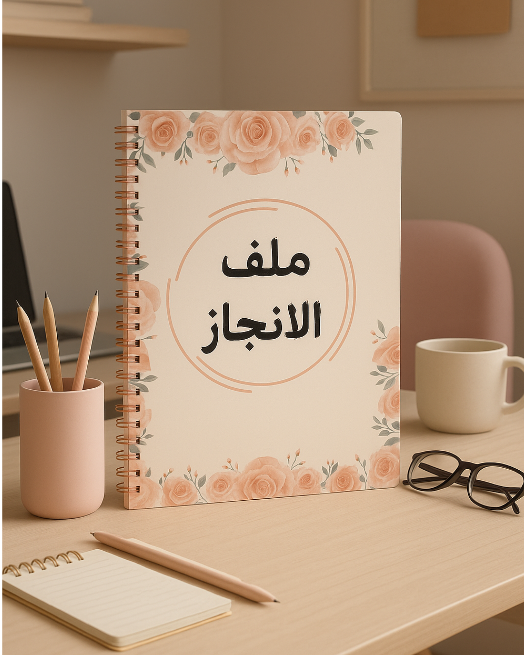 ملف إنجاز للطالبات جاهز للطباعة