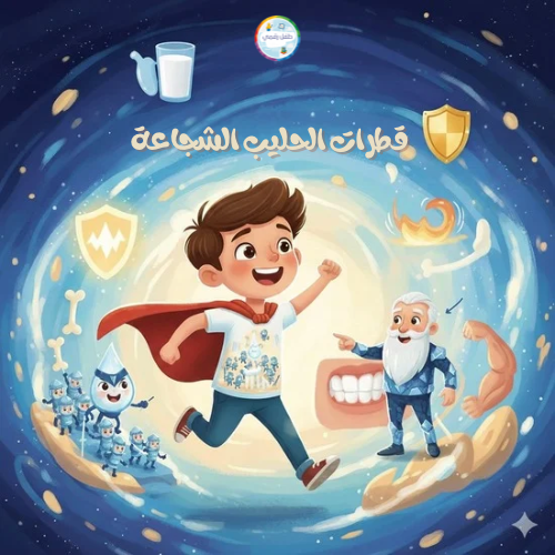 قصة قطرات الحليب الشجاعة