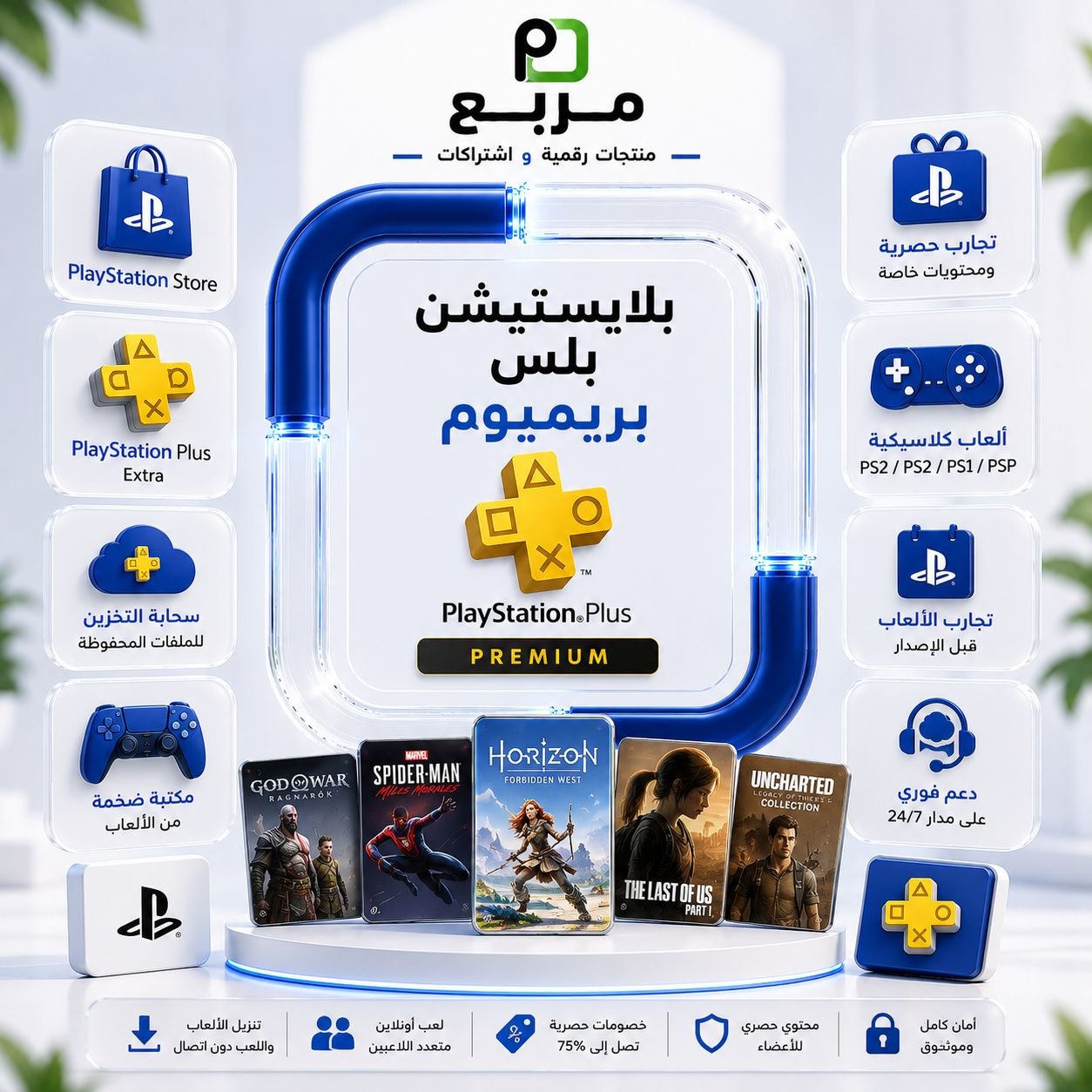 بلايستيشن بلس - بريميوم