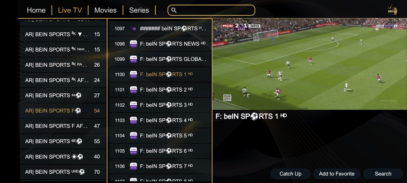 اشتراك سترونج نيو NEO 4K الرسمي - جودة 4K حقيقيه - 3 شهور