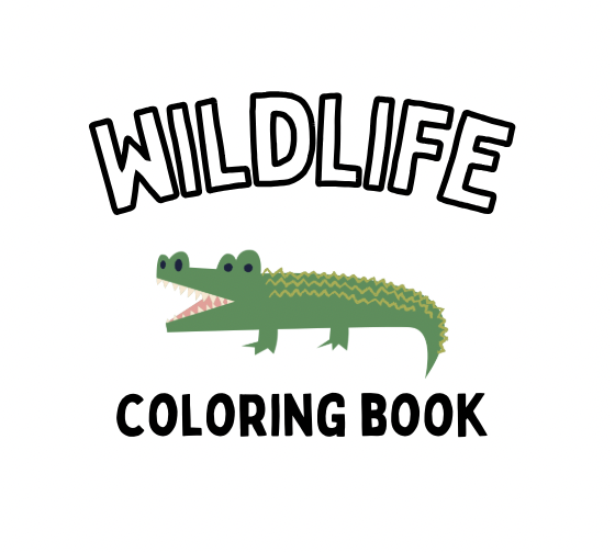 Wild life Coloring book