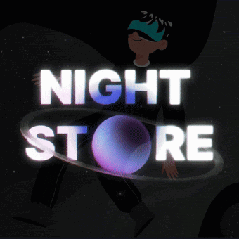 شعار 𝐍𝐈𝐆𝐇𝐓 𝐒𝐓𝐎𝐑𝐄